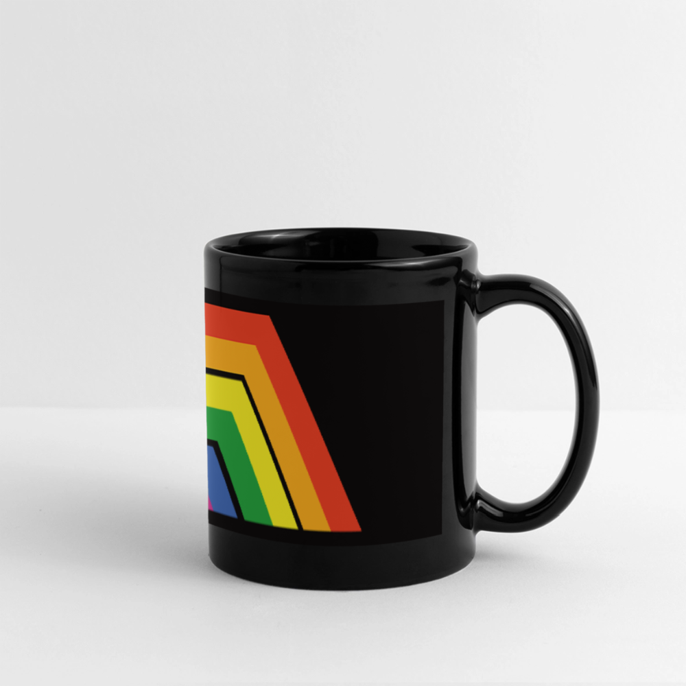 Antifaschistische Tierwesen Keramik-Tasse - Schwarz