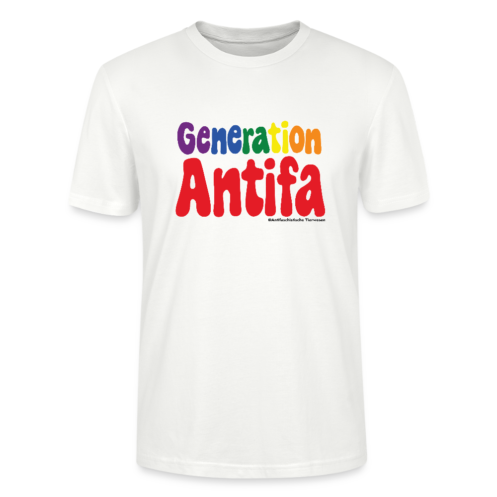 Generation Antifa T-Shirt - Unisex & Bio - Weiß