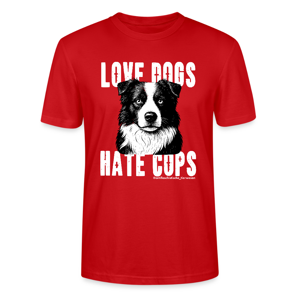 Love Dogs T-Shirt - Unisex & Bio - Rot