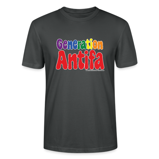 Generation Antifa T-Shirt - Unisex & Bio - Anthrazit