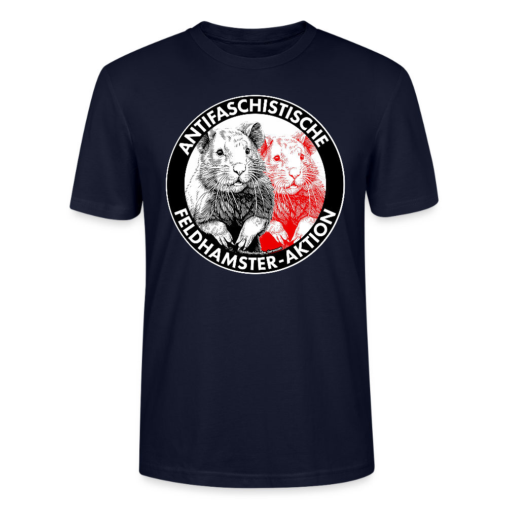 Feldhamster T-Shirt - Unisex & Bio - Navy