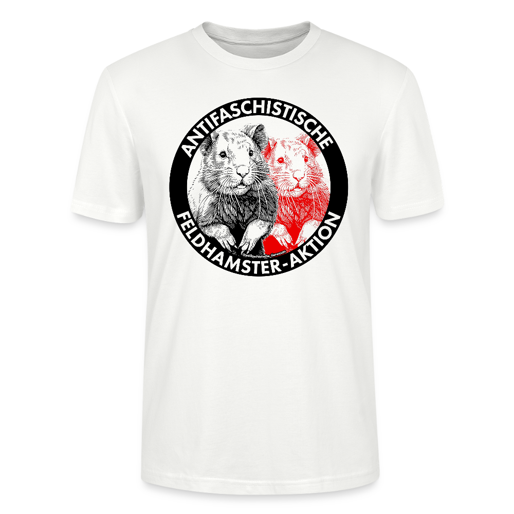 Feldhamster T-Shirt - Unisex & Bio - Weiß