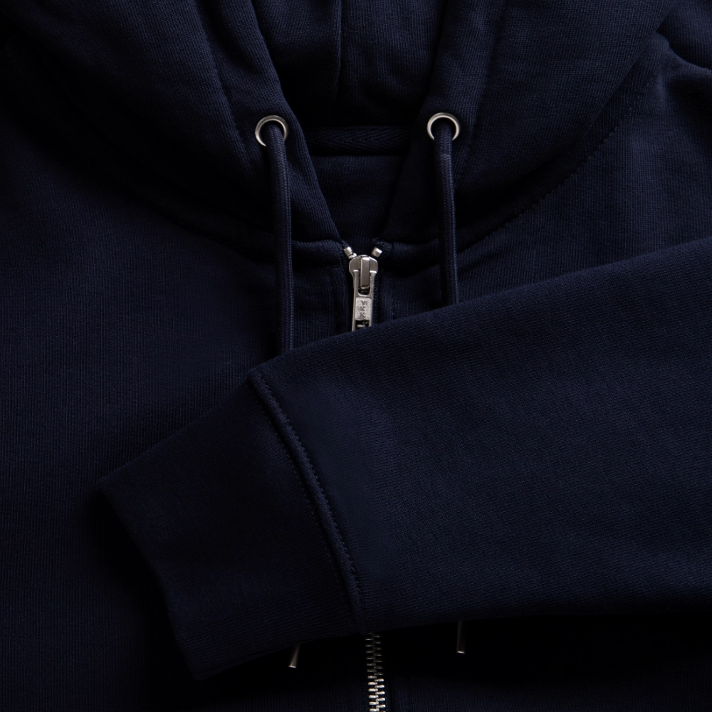 Rentner*innen-Antifa Kapuzenjacke - Unisex & Bio - Navy