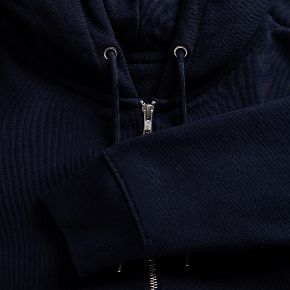 Trainer*innen-Antifa Kapuzenjacke - Unisex & Bio - Navy