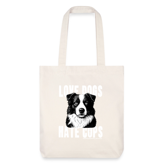 Love Dogs Stoffbeutel - Recycelt Heavyweight - Naturweiß