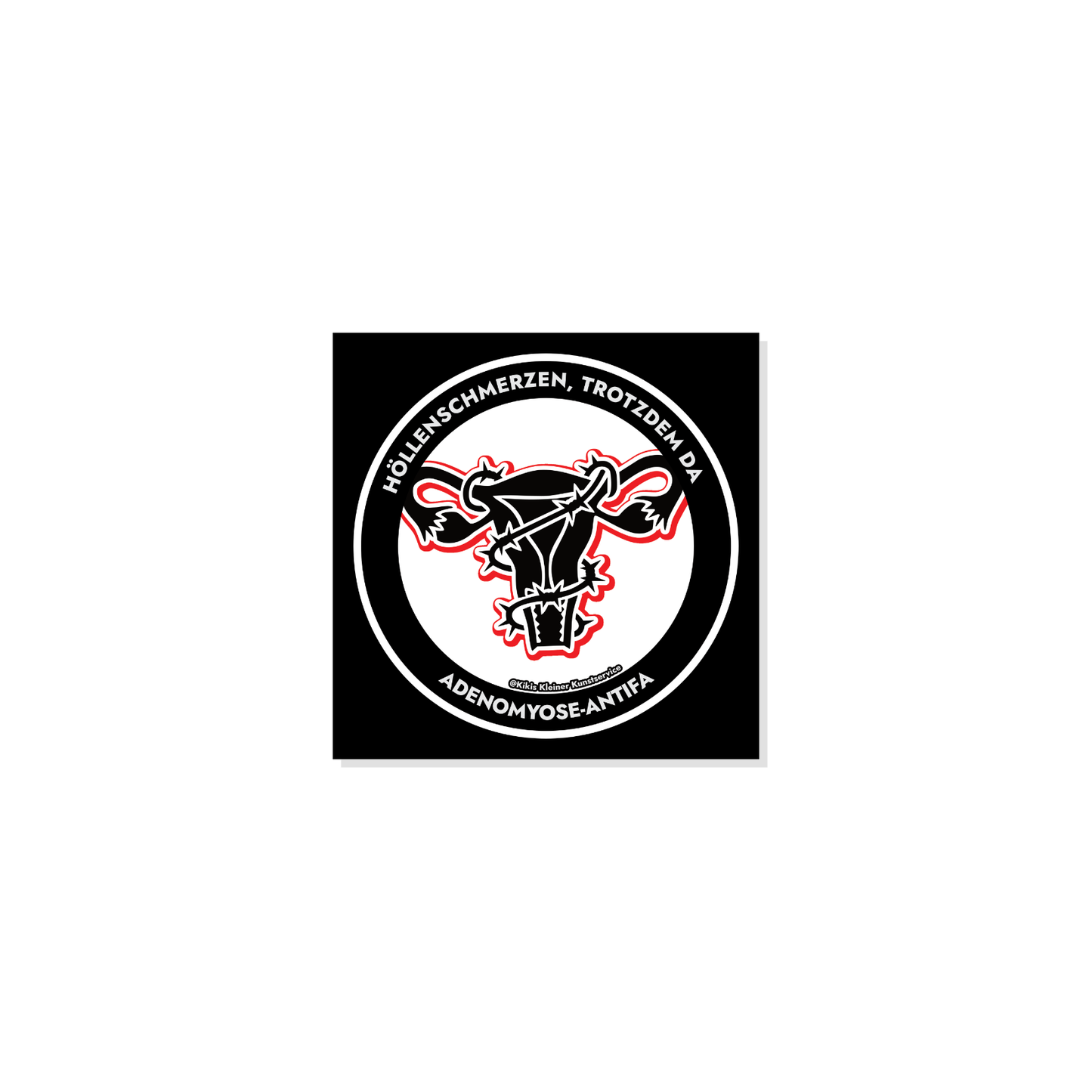 Adenomyose-Antifa - Sticker