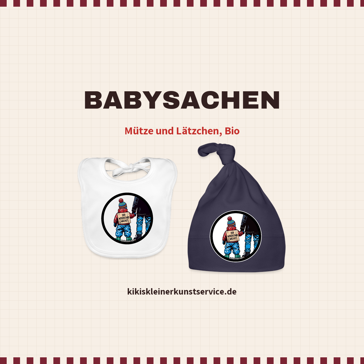 Babysachen bei Kikis Kleiner Kunstservice