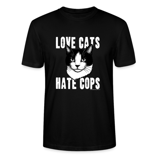Love Cats T-Shirt - Unisex & Bio - Schwarz