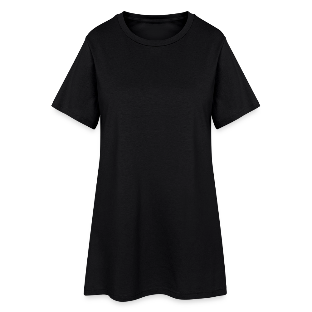 T-Shirt-Kleid - Schwarz