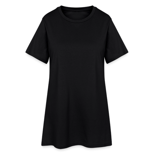 T-Shirt-Kleid - Schwarz