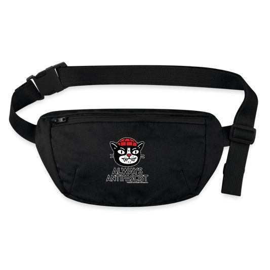 Always Antifascist Gürteltasche - Bio - Schwarz