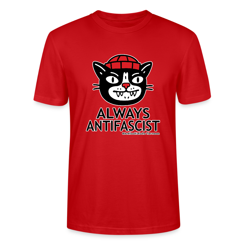 Always Antifascist T-Shirt - Unisex & Bio - Rot