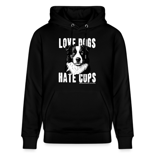 Love Dogs Hoodie - Unisex & Bio - Schwarz