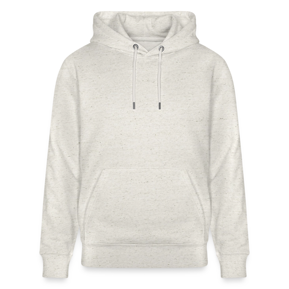 Hoodie - Unisex & Bio - Beige meliert