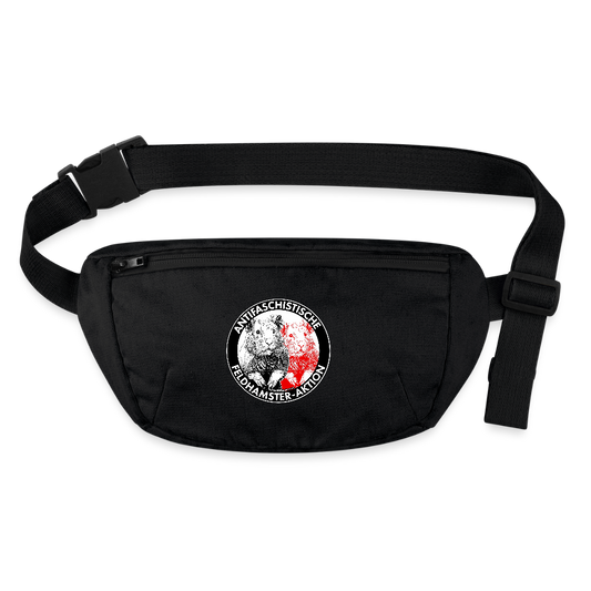 Feldhamster Gürteltasche - Bio - Schwarz