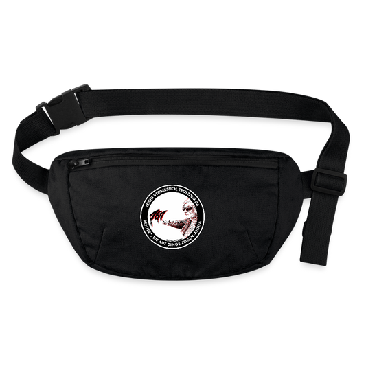 Rentner*innen-Antifa Gürteltasche - Bio - Schwarz