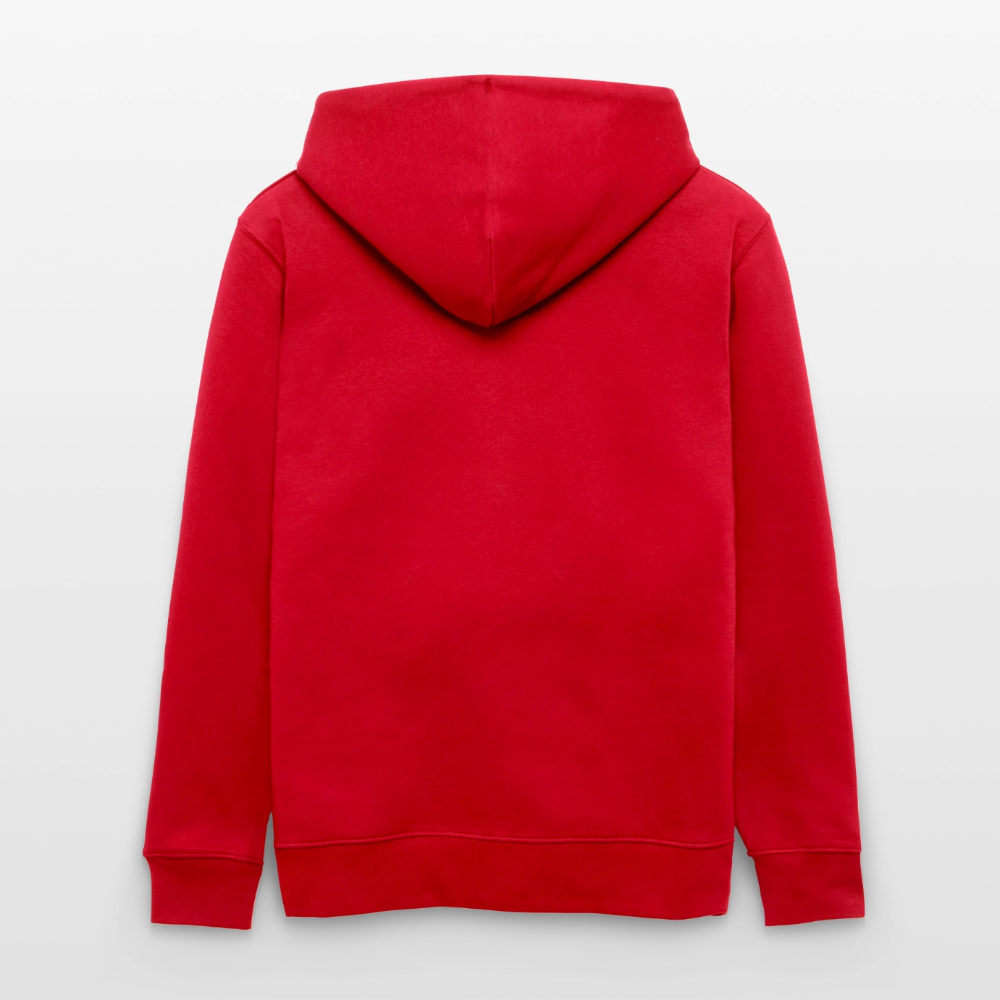 Kapuzenjacke - Unisex & Bio - Rot