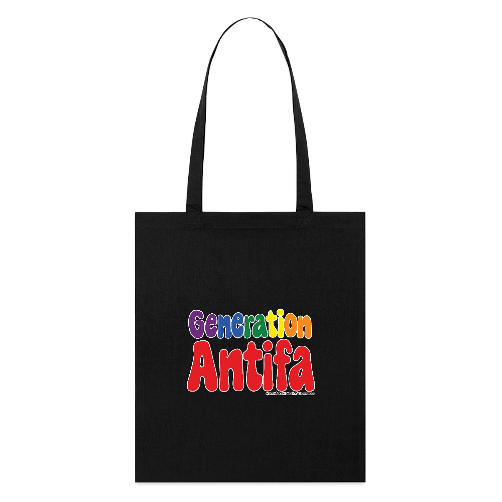 Generation Antifa Stoffbeutel - Bio - Schwarz