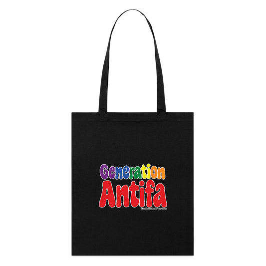 Generation Antifa Stoffbeutel - Bio - Schwarz