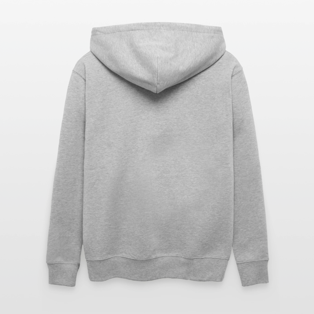 Kapuzenjacke - Unisex & Bio - Grau meliert