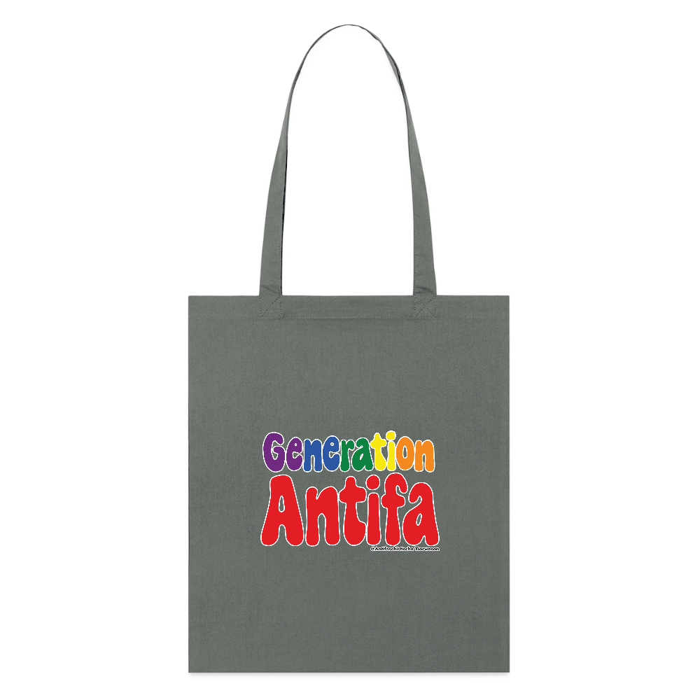 Generation Antifa Stoffbeutel - Bio - Anthrazit