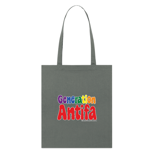 Generation Antifa Stoffbeutel - Bio - Anthrazit