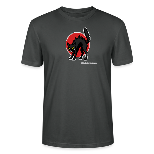 Sabotagekatze T-Shirt - Unisex & Bio - Anthrazit