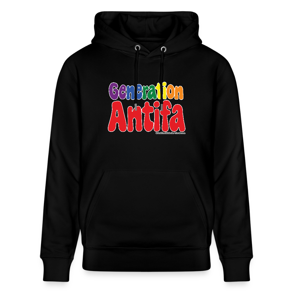 Generation Antifa Hoodie - Unisex & Bio - Schwarz