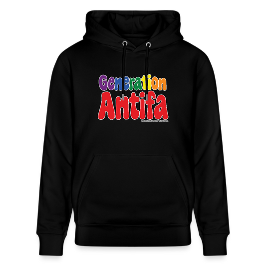Generation Antifa Hoodie - Unisex & Bio - Schwarz
