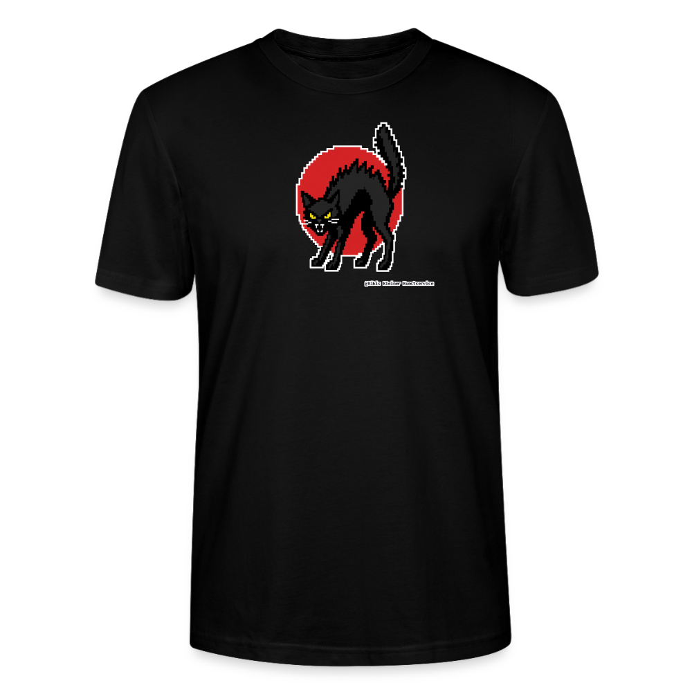 Sabotagekatze T-Shirt - Unisex & Bio - Schwarz
