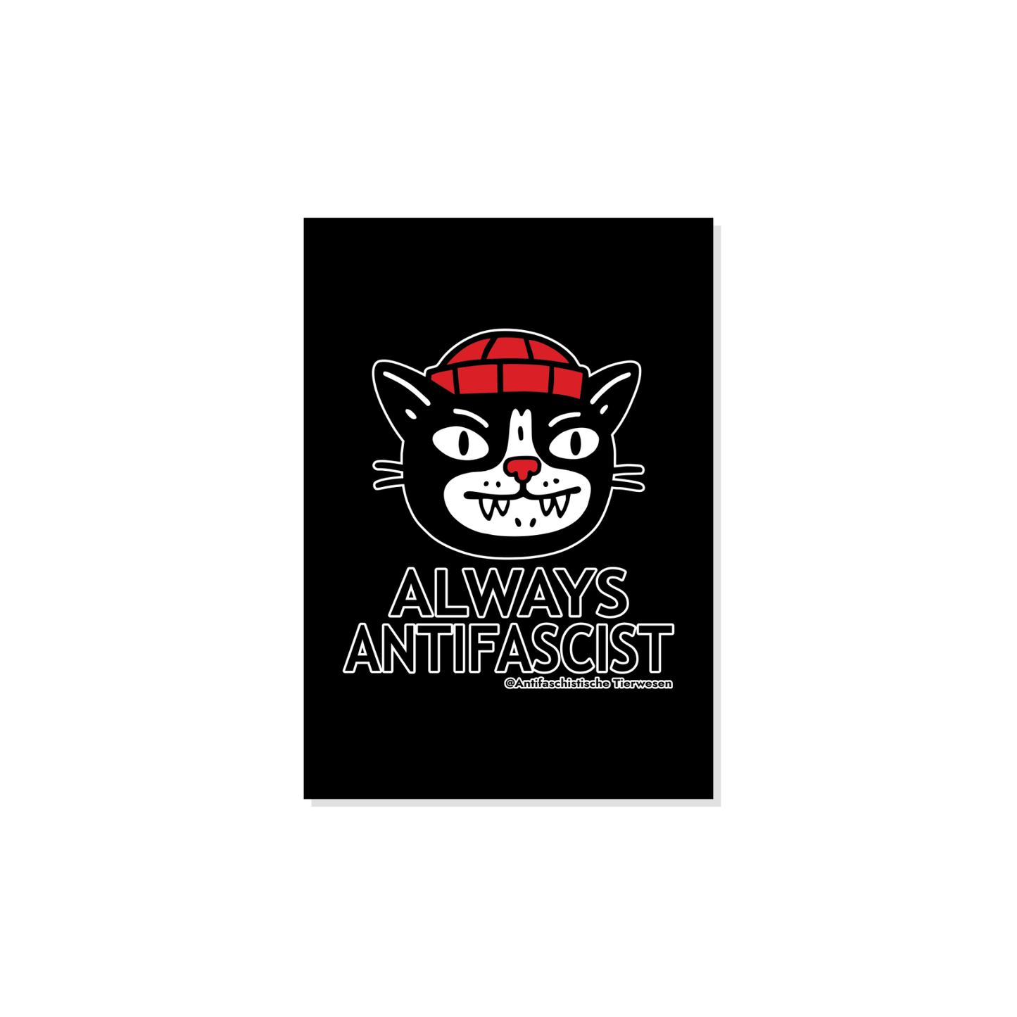 Always Antifascist - Sticker