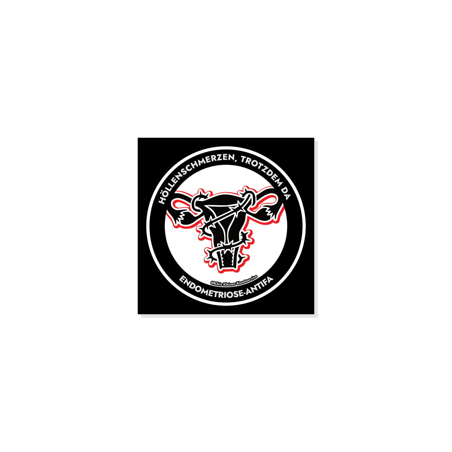 Endometriose-Antifa - Sticker