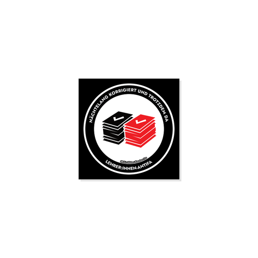 Lehrer:innen-Antifa - Sticker