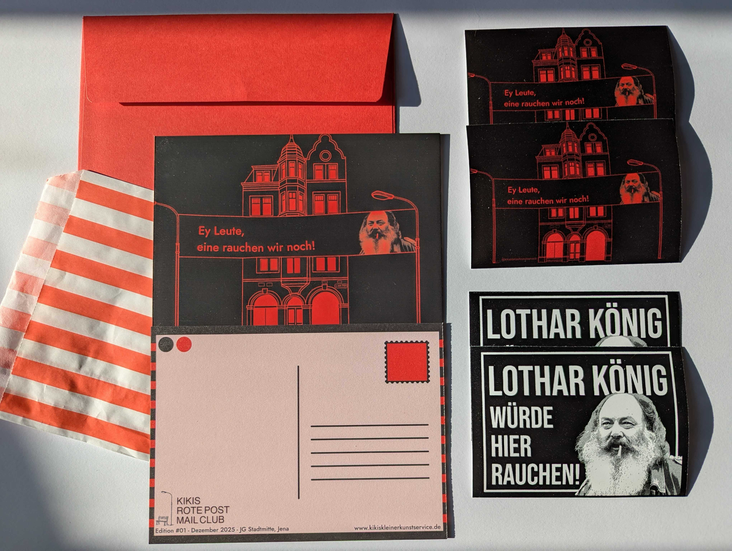 Kikis Rote Post Mail Club - Dezember Ausgabe - JG Stadtmitte Jena